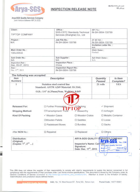 Xi'an Tiptop Machinery Co.,Ltd